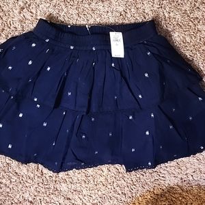 Kids Crinkle Gauze Ruffle Skort
